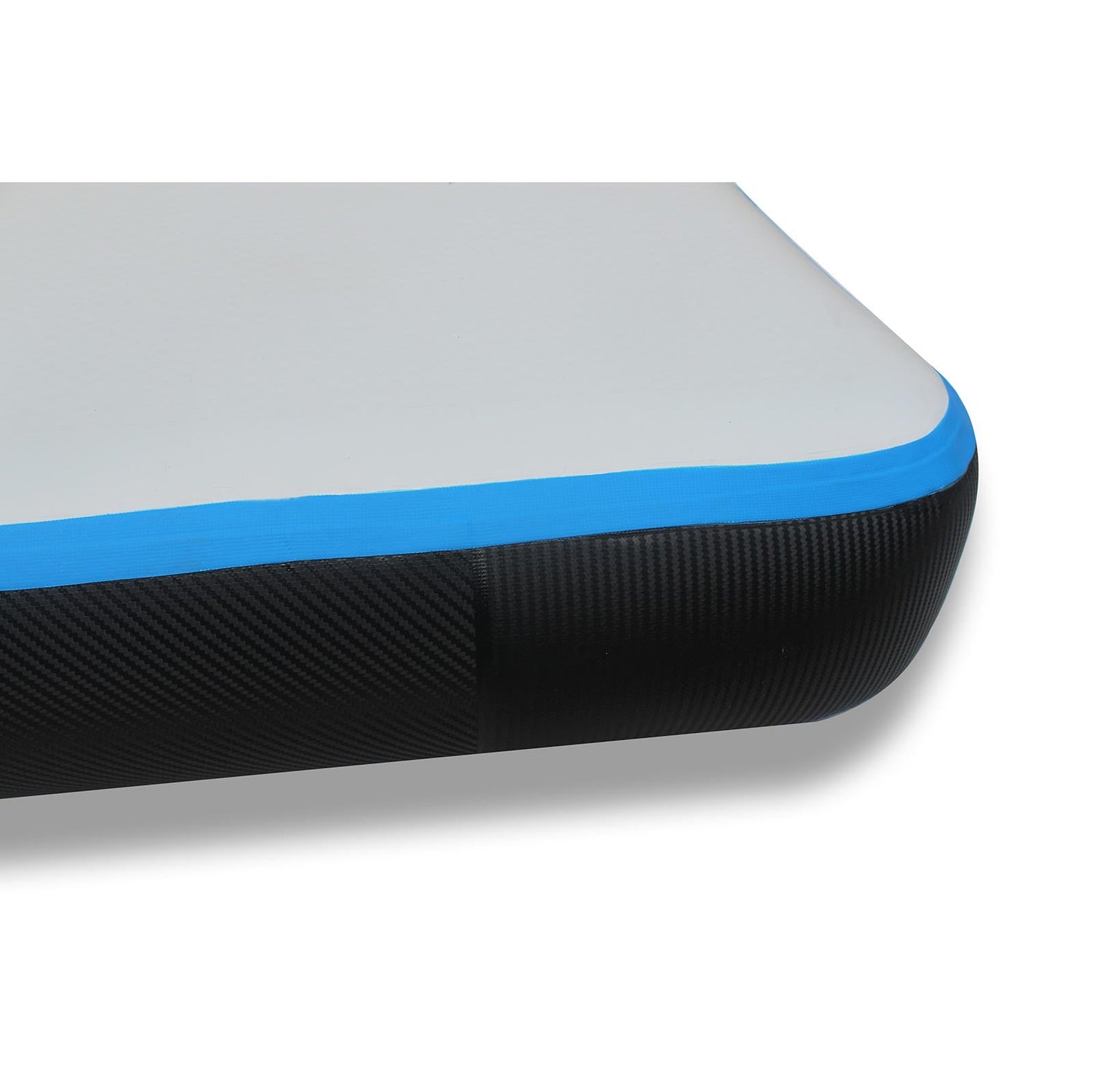 Detail van MMS AirTrack Basic met stevige blauwe rand en afwerking