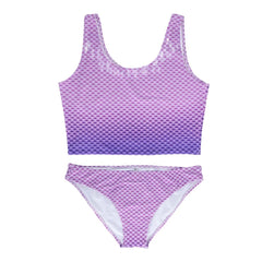 Bikiniset Prinses Ariël in paarse zeemeermin stijl – Mermaid Sisters